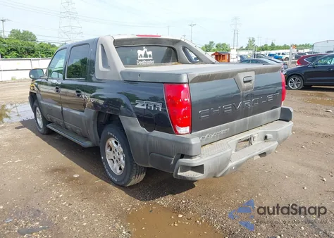 2003 Chevrolet Avalanche 1500 C1500 z USA, uszkodzony, nr VIN 3GNEC13T23G167220